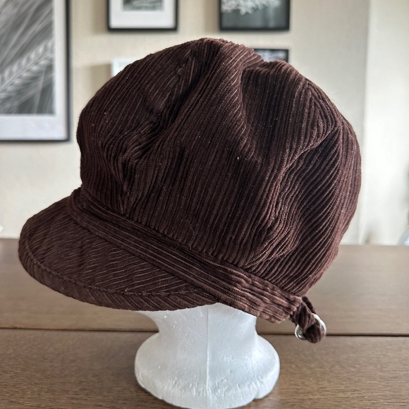 Vintage Paul B Stone Newsboy Corduroy Hat - Picture 1 of 6